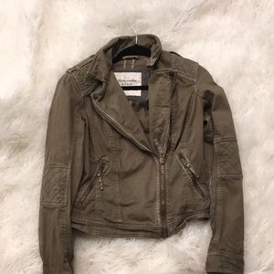 Army green jacket